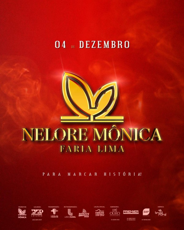 LEILÃO NELORE MÔNICA FARIA LIMA